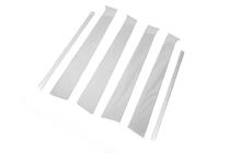Volkswagen Amarok 2010-2022 Stainless Steel Door Pillar Trim (6 pcs) photo 5