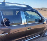 Volkswagen Amarok 2010-2022 Window Trim Stainless Steel (4 Strips) OmsaLine - Italian Stainless Steel photo 4