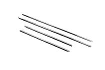 Volkswagen Amarok 2010-2022 Window Trim Stainless Steel (4 Strips) OmsaLine - Italian Stainless Steel photo 6