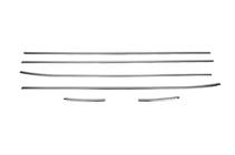 Volkswagen Polo 2010-2017 Window Trim HB (6 pcs, Stainless Steel) photo 3