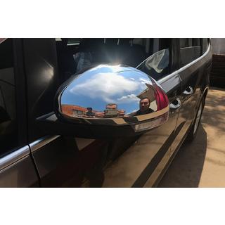 Mirror Covers (2 pcs, Stainless Steel) Volkswagen Sharan 2010-2023 photo 4