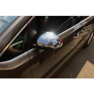Mirror Covers (2 pcs, Stainless Steel) Volkswagen Sharan 2010-2023 photo 3