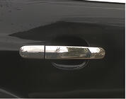 Ford C-Max 2004-2010 Chrome Door Handle Covers (4 pcs, Stainless Steel) OmsaLine - Italian Stainless Steel photo 1