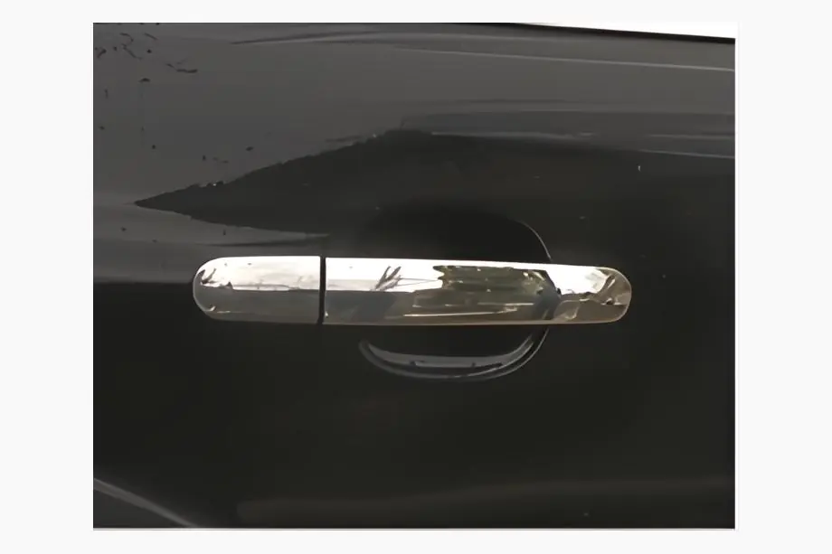 Ford C-Max 2004-2010 Chrome Door Handle Covers (4 pcs, Stainless Steel) Image
