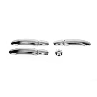 Door Handle Covers OmsaLine (Stainless Steel) Ford Custom 2013-2022 photo 2