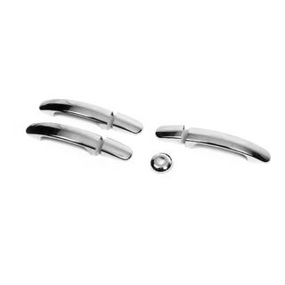 Door Handle Covers OmsaLine (Stainless Steel) Ford Custom 2013-2022 photo 4