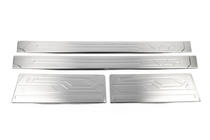 Ford Custom 2013-2022 Stainless Steel Door Sill Protectors OmsaLine 4 Doors photo 5