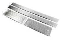 Ford Custom 2013-2022 Stainless Steel Door Sill Protectors OmsaLine 4 Doors photo 4