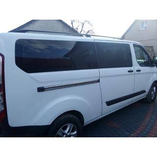Black Roof Rails Ford Custom 2013-2022 photo 3