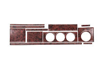 Audi 80/90 1987-1996 Decorative Dashboard Trim Dark Wood photo 1