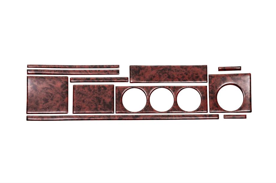 Audi 80/90 1987-1996 Decorative Dashboard Trim Dark Wood Image
