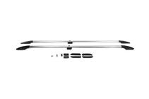 Ford Custom 2013-2022 Chrome Roof Rails Short, Plastic Feet photo 5