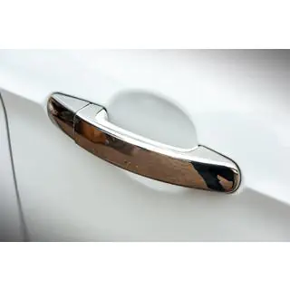 Chrome Door Handle Covers (4 pcs, Stainless Steel) photo 2