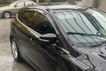 Ford Focus III 2011-2017 Window Lower Trim Stainless Steel (8 pcs) Hatchback, OmsaLine - Italian Stainless Steel photo 1