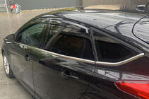 Ford Focus III 2011-2017 Window Lower Trim Stainless Steel (8 pcs) Hatchback, OmsaLine - Italian Stainless Steel photo 3