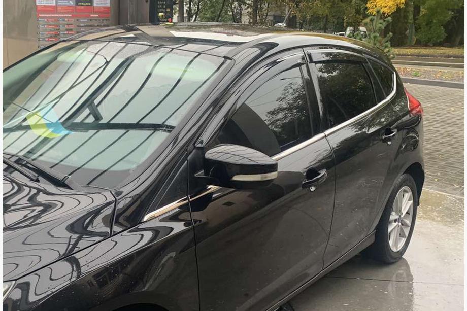 Ford Focus III 2011-2017 Window Lower Trim Stainless Steel (8 pcs) Sedan, OmsaLine - Italian Stainless Steel Photo 2