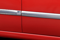 Ford Fiesta 2002-2008 Door Mouldings Stainless Steel (4 pcs) 2006-2008, Carmos - Turkish Steel photo 2