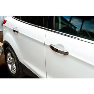 Chrome Door Handle Covers (4 pcs, Stainless Steel) photo 1