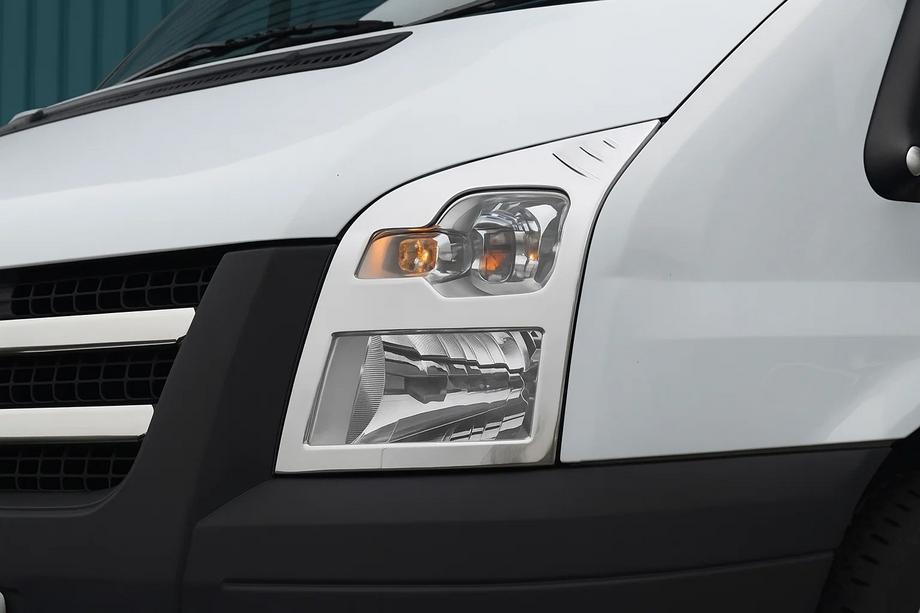 Ford Transit 2000–2014 Headlight Covers (2 pcs, Stainless Steel) Image