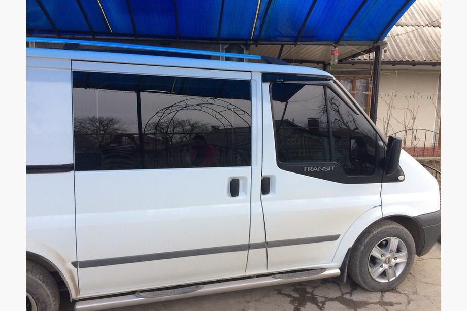 Ford Transit 2000–2014 Chrome Roof Rails Photo 5
