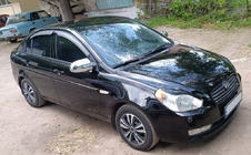 Hyundai Accent 2006-2010 Mirror Covers (2 pcs, plastic) OmsaLine photo 2