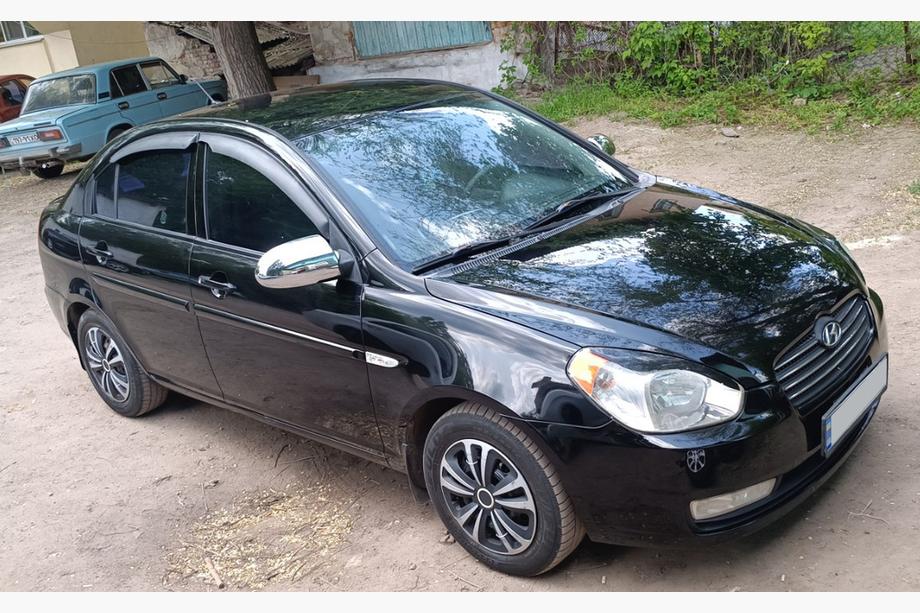 Hyundai Accent 2006-2010 Mirror Covers (2 pcs, plastic) Photo 2