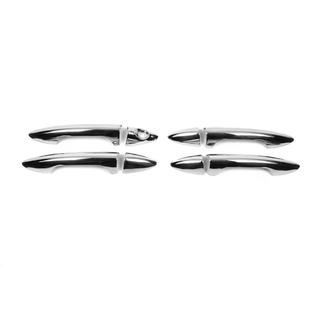 Chrome Door Handle Covers (4 pcs, Stainless Steel) Hyundai Accent 2011-2017 photo 2
