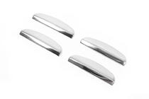 Hyundai Getz 2002- Chrome Door Handle Covers (4 pcs) Carmos - Turkish Stainless Steel photo 4