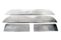 Hyundai H300, H1, Starex 2008-2020 Interior door sill protectors stainless steel photo 2