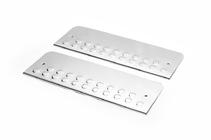 Hyundai H300, H1, Starex 2008-2020 Interior door sill protectors stainless steel photo 4