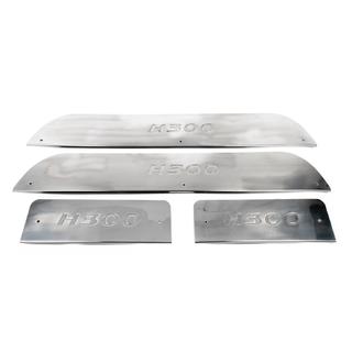 Interior door sill protectors stainless steel Hyundai H300, H1, Starex 2008-2020 photo 2