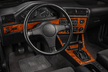 BMW 3 Series E30 1982–1994 Dashboard Trim Covers Aluminum photo 1
