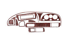 Chevrolet Tacuma/Rezzo 2000-2008 Interior Trim Covers Aluminum photo 1