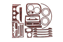 Chevrolet Aveo T200 2002-2008 Interior Trim Covers Dark Wood photo 1