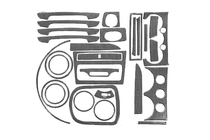 Chevrolet Aveo T200 2002-2008 Interior Trim Covers Dark Wood photo 3