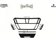 Citroen C-4 Picasso 2006-2013 Dashboard Trim Covers Aluminum photo 7