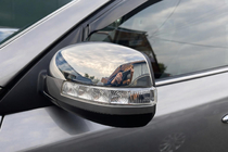 Kia Sorento II XM 2009-2014 Chrome Mirror Covers (2 pcs) Chrome Plastic photo 1