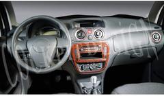 Citroen C-3 2002-2009 Dashboard Trim Covers Aluminum photo 4