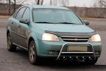 Chevrolet Lacetti 2003-2024 Front bull bar WT003 (60 mm, stainless steel) photo 3