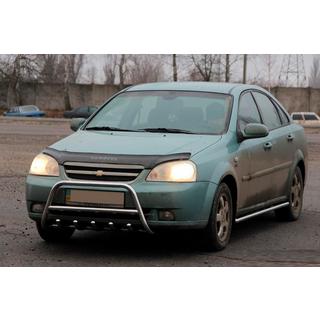 Front bull bar WT003 (60 mm, stainless steel) Chevrolet Lacetti 2003-2024 photo 1