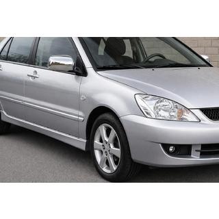 Chrome Mirror Covers (2 pcs) Mitsubishi Lancer 9 2004-2008 photo 1