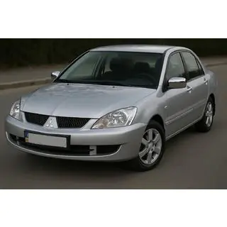 Chrome Mirror Covers (2 pcs) Mitsubishi Lancer 9 2004-2008 photo 3