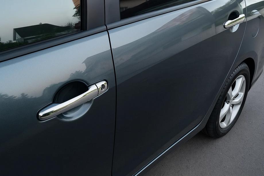 Mitsubishi Outlander 2001-2006 Chrome Door Handle Covers (4 pcs, Stainless Steel) Carmos - Turkish Stainless Steel Image