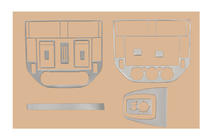 Ford C-Max 2004-2010 Dashboard Trim Covers Carbon photo 3