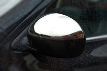 Nissan Juke 2010-2019 Chrome Mirror Covers 2010-2014 (2 pcs, Stainless Steel) Carmos - Turkish Steel photo 2