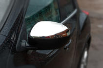 Nissan Juke 2010-2019 Chrome Mirror Covers 2010-2014 (2 pcs, Stainless Steel) Carmos - Turkish Steel photo 1
