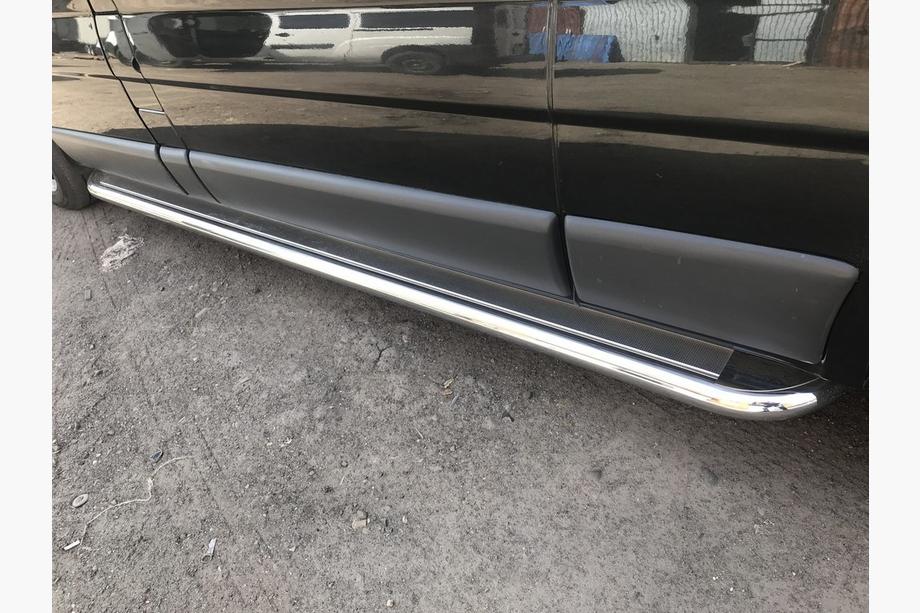 Nissan Primastar 2002-2014 Premium Side Steps (2 pcs, Stainless Steel) Image