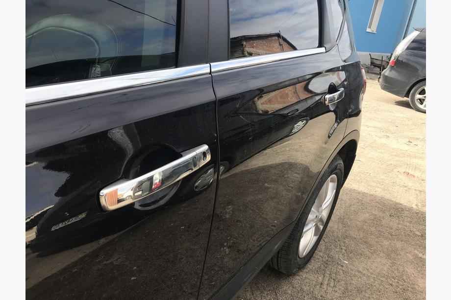 Nissan Qashqai 2007-2010 Chrome Door Handle Covers (4 pcs, Stainless Steel) Without Chip, OmsaLine - Italian Stainless Steel Photo 6