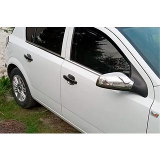 Chrome Mirror Covers (2004-2010, 2 pcs) Opel Astra H 2004-2013 photo 3