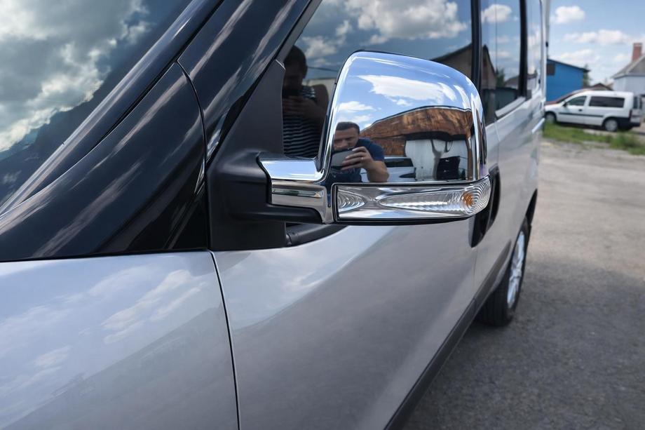 Opel Combo 2012-2018 Mirror Covers (2 pcs, ABS) Image